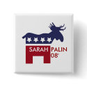 Sarah Palin 08' buttons