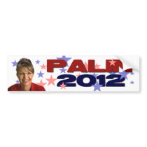 Sarah Palin 2012 bumper stickers