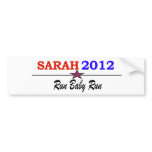 SARAH PALIN 2012 BUMPER STICKER