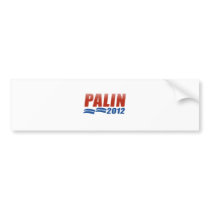 Sarah Palin 2012 bumper stickers