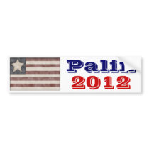 Sarah Palin 2012 Bumper Sticker bumper stickers