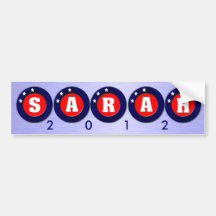 Sarah Palin 2012 Bumper Stickers