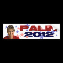 Sarah Palin 2012 bumper stickers