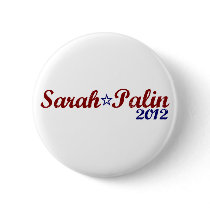 Sarah Palin 2012 Button