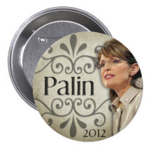 Sarah Palin 2012 Button