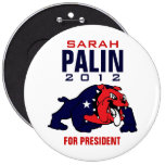 SARAH PALIN 2012 BUTTON