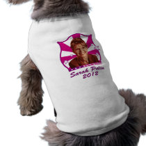 Sarah Palin 2012 pet clothing by JustRightWing Sarah Palin 2012 pet clothing