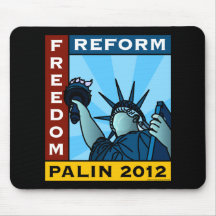 Sarah Palin 2012 Liberty Mousepads