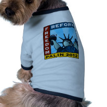Sarah Palin 2012 Liberty Pet Tee