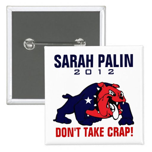 SARAH PALIN 2012 PIN