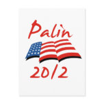SARAH PALIN 2012 POSTCARD