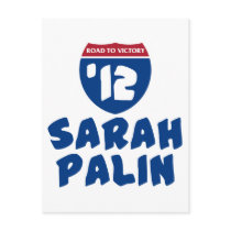 Sarah Palin 2012 postcards