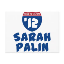 Sarah Palin 2012 postcards