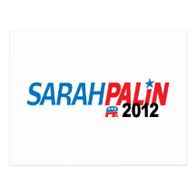 Sarah Palin 2012 Postcard