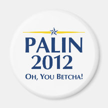 Sarah Palin 2012 Refrigerator Magnets