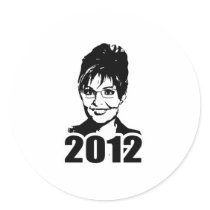 Sarah Palin 2012 stickers