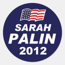 Sarah Palin 2012 Sticker