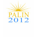 Sarah Palin 2012 Trendy Sunset Womens Shirt