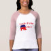 Ladies 3/4 Sleeve Raglan (Fitted)