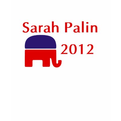 Sarah Palin 2012 T-shirt by IVotedRepublican