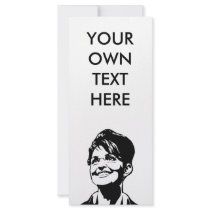 Sarah Palin 2 rack cards