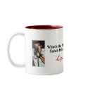 Sarah Palin and a Pit Bull Mug