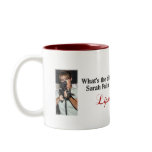 Sarah Palin and a Pit Bull Mug