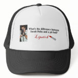 Sarah Palin and Pit Bull hat