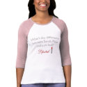 Sarah Palin and Pit bull - Raglan Shirt