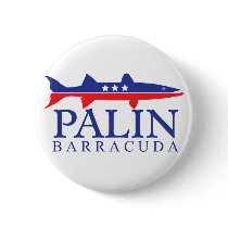 Sarah Palin Barracuda buttons by jamierushad Sarah Palin Barracuda buttons