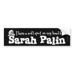 ...Sarah Palin bumper stickers
