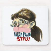 Sarah Palin caricature mousepads