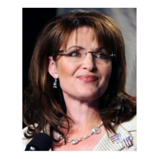 Sarah Palin Chambliss Rally Poster print