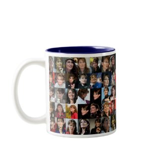 Sarah Palin Collage Mugs mug
