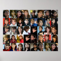 Sarah Palin Collage Poster