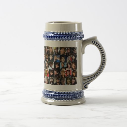 Sarah Palin Collage Stein Mugs