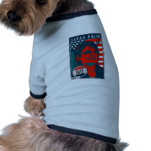 Sarah Palin Cover Poster Dog T-shirt