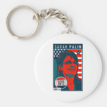 Sarah Palin Cover Poster Key Chain