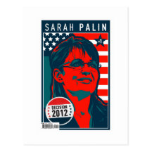 Sarah Palin Cover Poster Post Cards