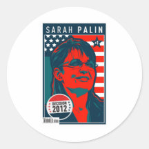 Sarah Palin Cover Poster Stickers