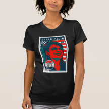 Sarah Palin Cover Poster Tee Shirts