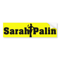 Sarah Palin Custom Color Bumper Sticker bumper stickers by Palinandcompany Sarah Palin Custom Color Bumper Sticker bumper stickers