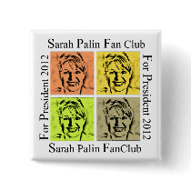 SARAH PALIN FAN buttons by PALINPLACE SARAH PALIN FAN buttons