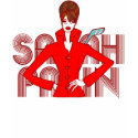 Sarah Palin Fashion Style Doodle Art T-Shirt
