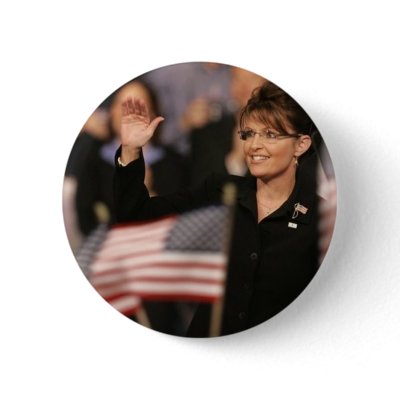 Sarah Palin Flag Pin by bjduff