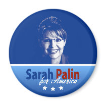 Sarah Palin for America magnets by AmericanElephant Sarah Palin for America magnets