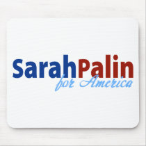Sarah Palin for America mousepads by AmericanElephant Sarah Palin for America mousepads