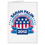 Sarah Palin for President 2012 Card