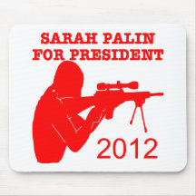 Sarah Palin For President 2012 Mouse Pad
