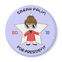 Sarah Palin For President magnets